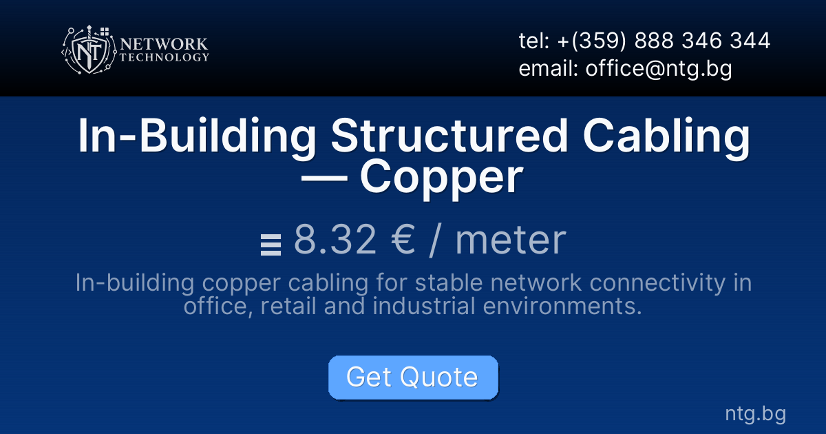 In-Building Structured Cabling — Copper