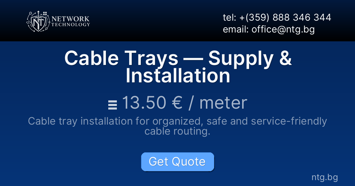 Cable Trays — Supply & Installation