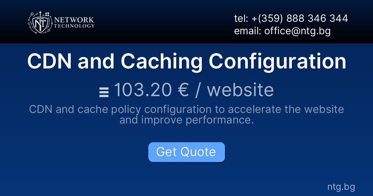 CDN and Caching Configuration