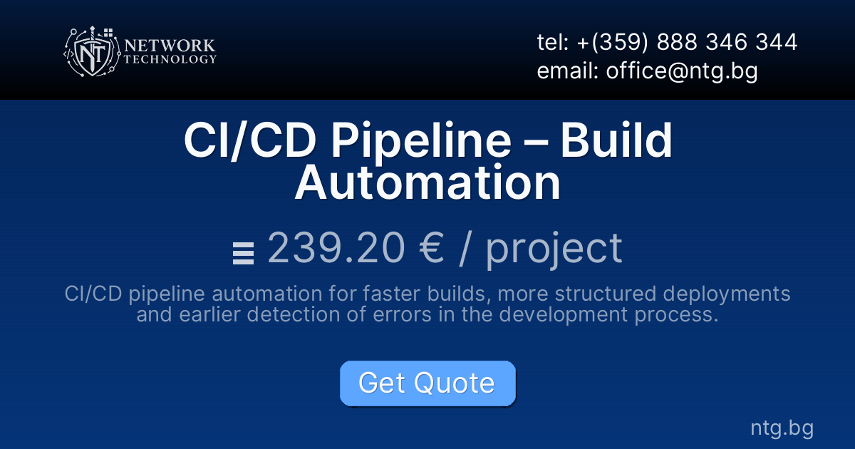 CI/CD Pipeline – Build Automation