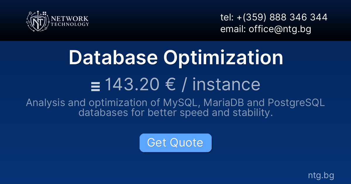 Database Optimization