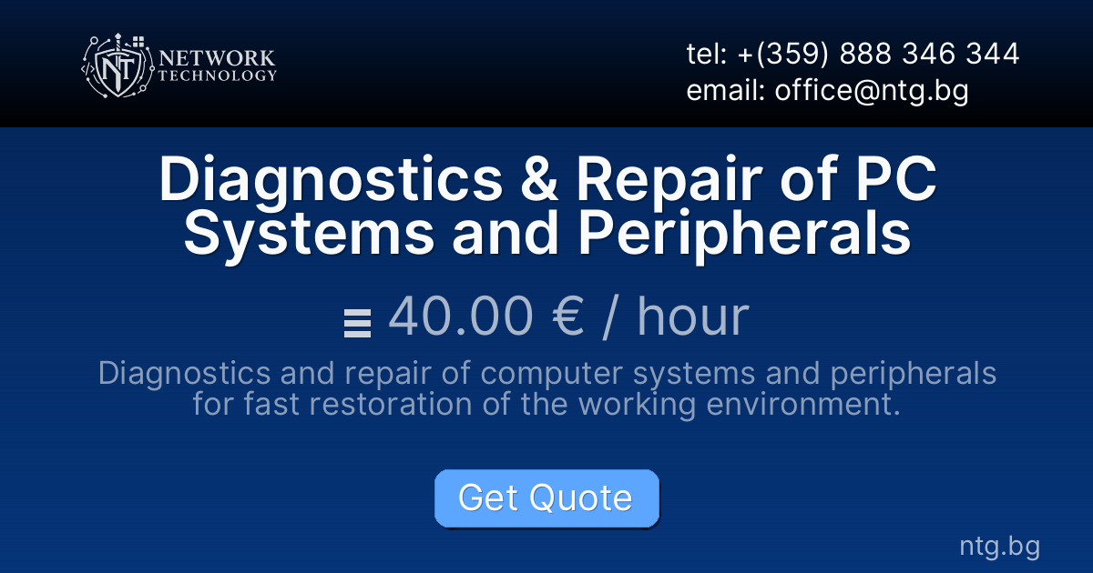 Diagnostics & Repair of PC Systems and Peripherals