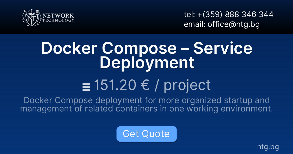 Docker Compose – Service Deployment