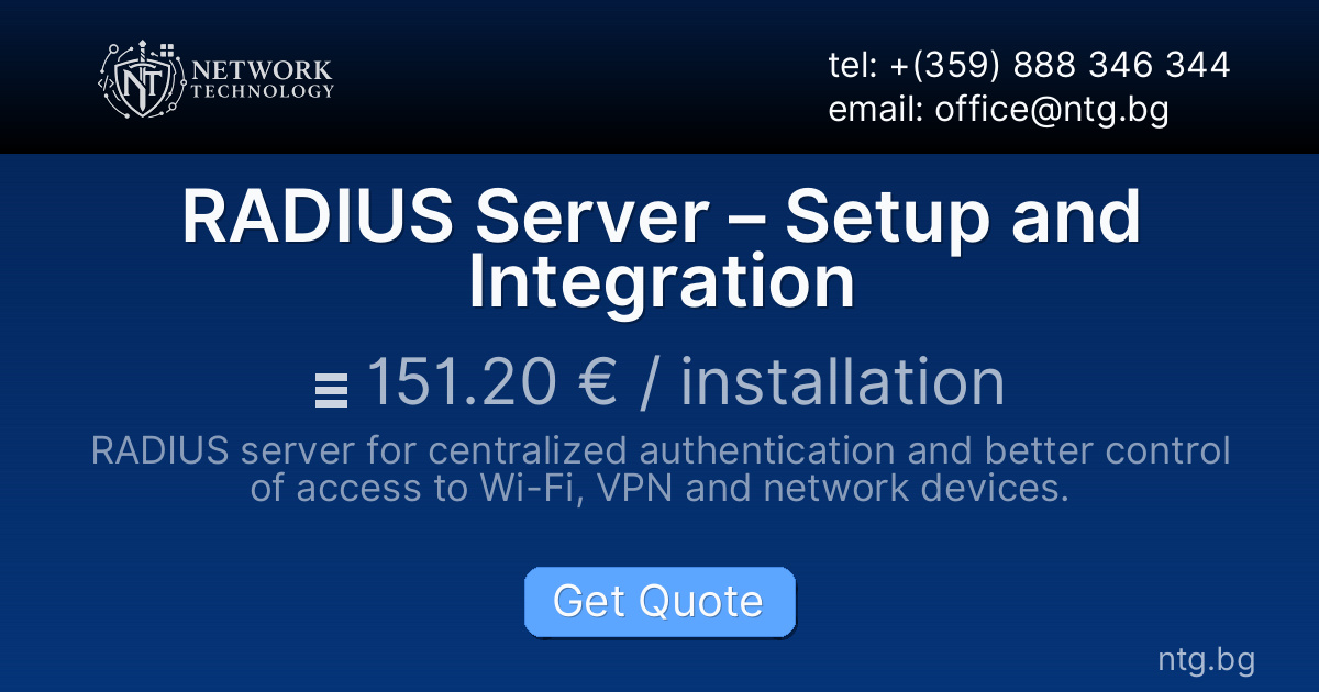 RADIUS Server – Setup and Integration