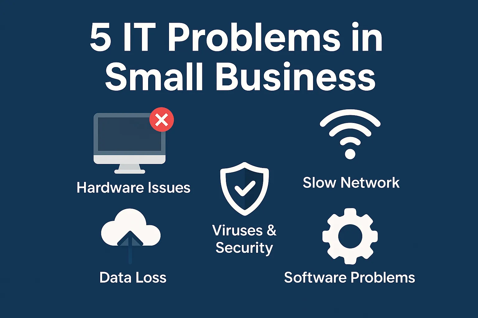 5 IT проблема в малкия бизнес и как ги решаваме