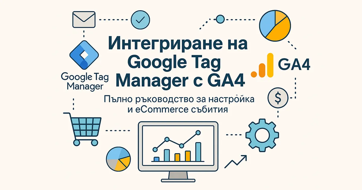 Интегриране на Google Tag Manager с GA4
