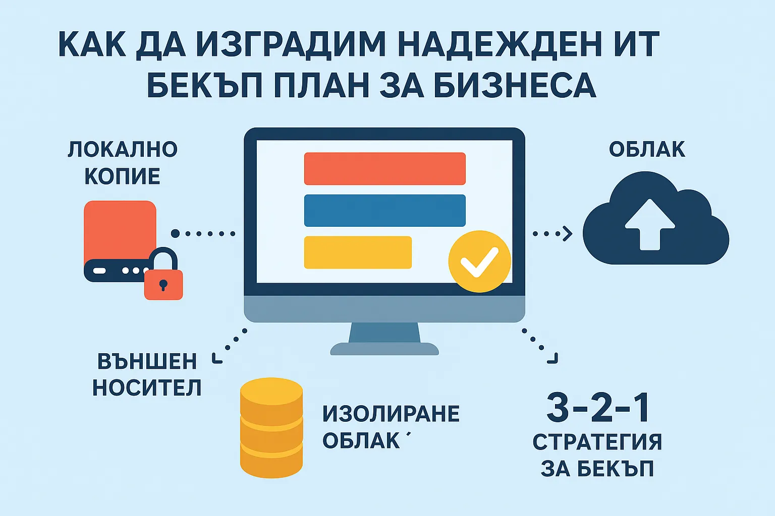 Как да изградим надежден IT бекъп план за бизнеса