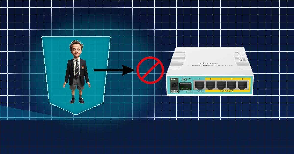 Бетонна защита на домашния MikroTik (Zero-Trust Hardening)